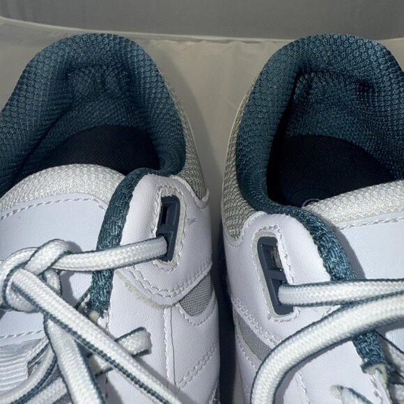 Orthofeet Mens Shoes Wide Fit US Size 11 2E White Leather Lace-Up Supportive - Picture 6 of 11